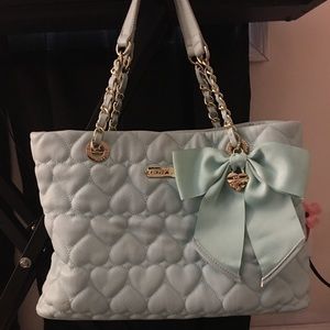 Mint Betsey Johnson Purse/Tote